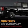 Gempro White LED Dually Fender Side Marker Lights for 2001-2014