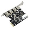 axGear USB 3.0 PCI-E Card 4 Port Hub PCIE Express