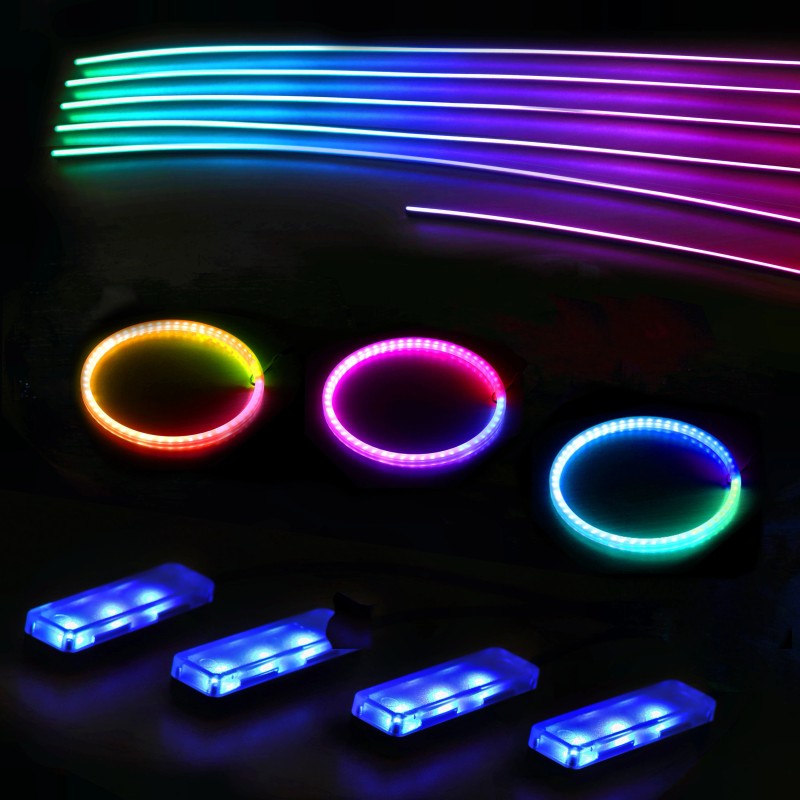 Us Local Shipping Car Ambient Light Multi Color Lighting Car
