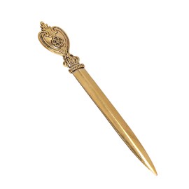 Retro Letter Opener Manual Letter Openers, Vintage Slitter for Letter Openers, Premium Metal Envelope Opener Slitter,Nostalgic Classic Letter Opener with Elegant Detail, Elegant Lightweight(Type 5)