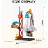 Unbranded Aerospace Space Ship Rocket Launch Center Base Mini Building
