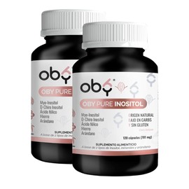 Oby Myo Inositol Chiro Acido Folico Hierro Extracto Arándano Suplemento Cápsulas 701 240