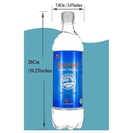 Stash Can Diversion Water Bottle Stash Bottle Secret Safe Storage Bottle Durable Hide Key Secret Safe 710ml capacity (Clear)