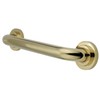Kingston Brass DR414122 Designer Trimscape Manhattan Decor 12-Inch Grab Bar