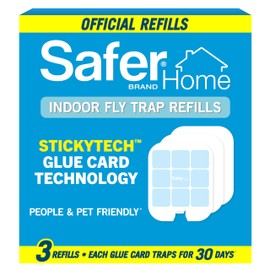 Safer Home SH503 Indoor Plug-In Fly Trap Refill Pack of Glue Cards for SH502 Indoor Fly Trap – 3 Count (Pack of 1)