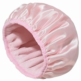 TIYEP Shower Cap Waterproof Repeating Hair Cap Water Absorption Adult Waterproof Cap Shower Cap Bathing Hat for Bath Shower (Pink,1)