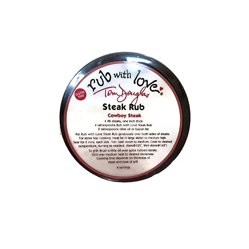 Tom Douglas Rub With Love Steak Rub 3.5 oz (Pack