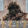 Ghillie Camouflage Leafy Hat Hunting Face Mask 3D Full Cover