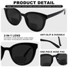OPTOFENDY Bifocal Sunglasses For Women Fashion Sun Readers UV400 Protection