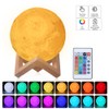Tomshine Moon Light with Wood Stand Remote & Touching Control