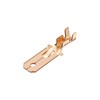 Heschen male spade quick splice crimp terminals 6.3mm crimp connector