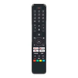 AULCMEET Remote Control,RC45165T RC-45165T New Replace Voice Remote fit for Vestel TV 30115815 R/C 45165T fit for Bush Smart TV 50UT24SB 43UT24SB 55UT24SB