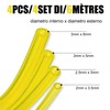 Pack of 4 1.5 m Petrol Hose 3 x 6
