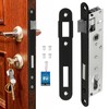 KOTARBAU Mortise Lock Counter Plate Galvanised Universal Left/Right Room Door