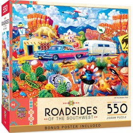 MasterPieces 550 Piece Jigsaw Puzzle for Adults, Family, Or Kids - Off The Beaten Path - 18"x24"