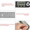 0-300mm Stainless Steel Electronic Protractor Digital Goniometer Angle Finder Miter