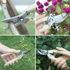 2PC Stainless Steel Pruning and Cutting Multifunctional Horticultural Scissors Orchard