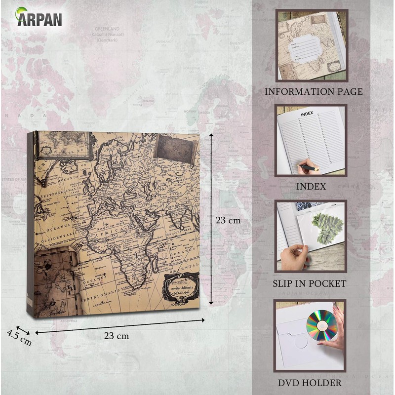 Arpan Photo Album Slip In Case Memo Photograph For 200