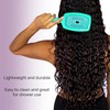Curl Keeper Flexy Hair Brush, Turquoise - Detangling Hair Brush