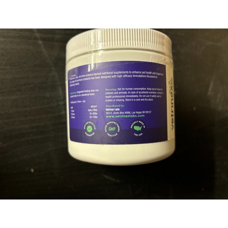 Vetrinex Labs - Calming Chews for Dogs - Hemp Treats