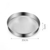 12 Inch Sieves Fine Mesh Strainer Stainless Steel Sifter Round