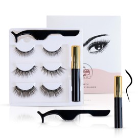 Lashes Magnetic False Eyelashes Extensions - Eyelash Extension Kit For Individual Lashes | False Lash clusters | Lash Extension Kit | Cluster Lashes Diy Lash Extension Set | Magnetic Eyelashes