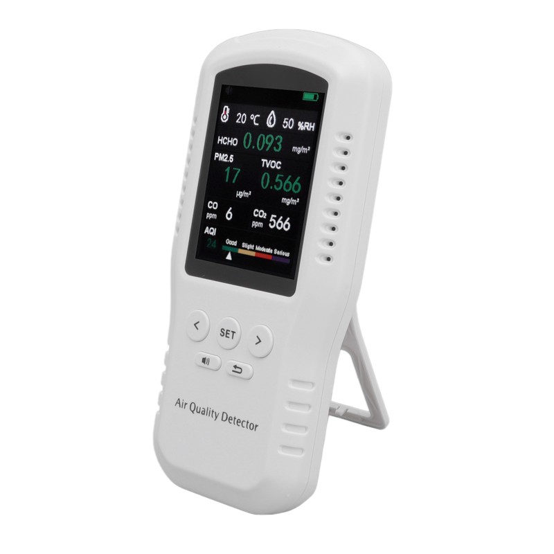 USB Air Quality Tester High Accuracy with 3.2in LCD PM2.5