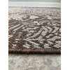 Benissimo Indoor Outdoor Rug Flower G. Collection, Natural Sisal Woven
