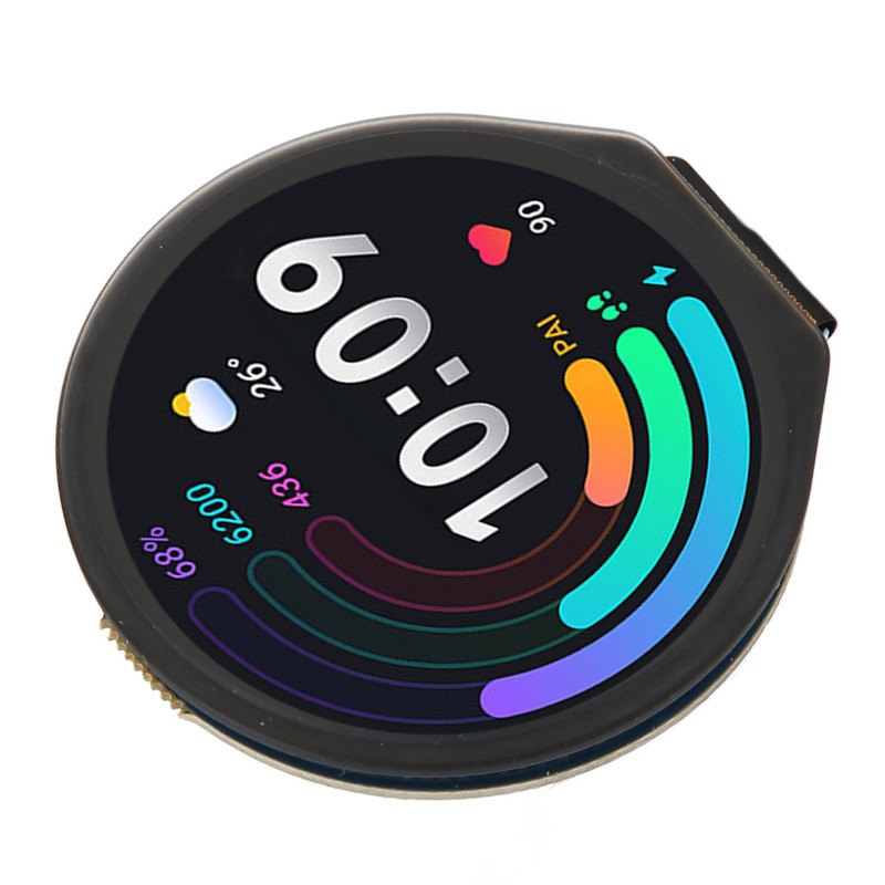RP2040 Microcontroller Development Board with 1.28inch Round Touch LCD Screen