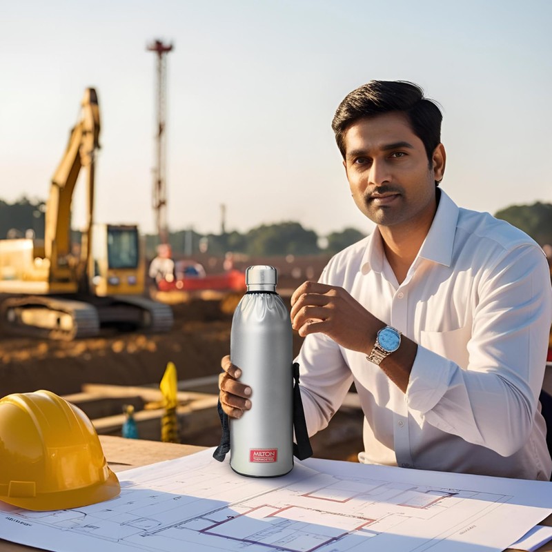 Milton insulated water bottle, Stainless Steel Double Walled Vacuum for