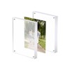 HAIKING Acrylic Photo Frame, 2 PCS Double Sided Clear Magnetic
