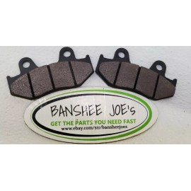 Banshee Joes LLC Yamaha Raptor 700 700R rear brake pads 2013-2020 Serrated Semi-metallic