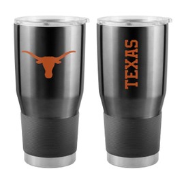 Logo Brands Texas Black Gameday 30 oz Stainless Tumbler
