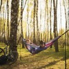 Foxelli Camping Hammock – Lightweight Parachute Nylon Portable Hammock with