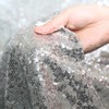 Eternal Beauty Sparkly Rectangle Sequin Tablecloths 127cmX203cm Wedding Party Banquet