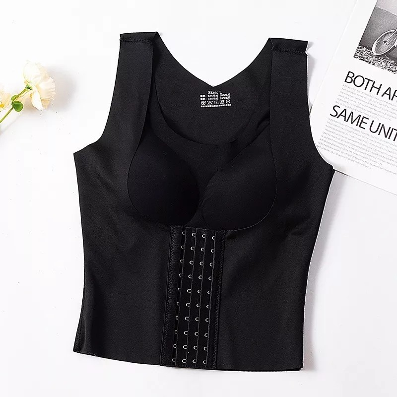I Love Shape Faja Chaleco Reductora Moldeadora Látex Sostén Orgánico