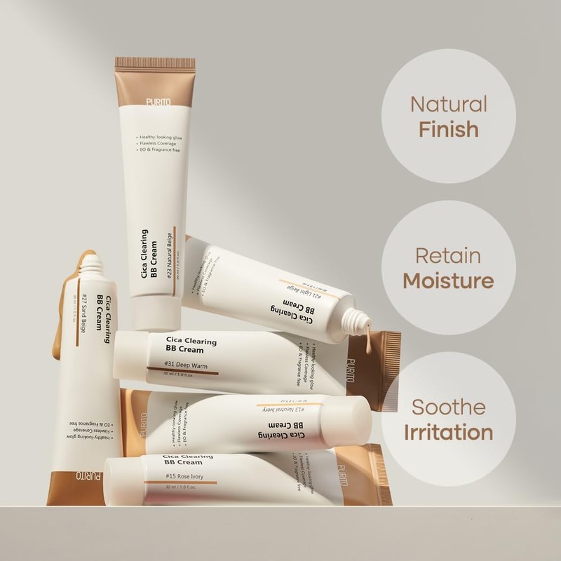Purito Seoul [Purito Seoul]Wonder Releaf Centella BB Cream (6 Colors)