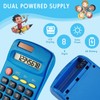 20 Pieces Bulk Solar Calculator for Students Kids Basic Pocket