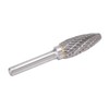 Double Cut Carbide Burr Rotary File Tree Shape Multipurpose for