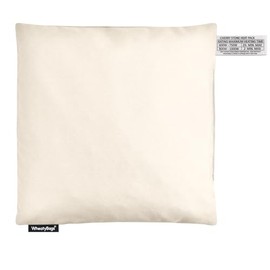 Cherry Stone Square 23cm Heat Pack - (Cotton Fabric - Natural)