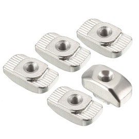 sourcing map Pack of 10 Sliding T-slot nuts, M3 thread for aluminium extrusion profile of the series 3030