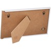 LADONNA 083602 Metal 2-Sided Frame, LA10-20-WH White