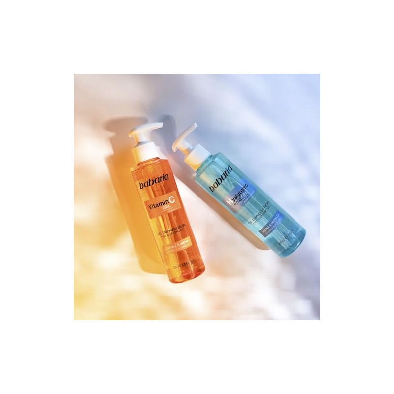 Babaria Gel Limpiador Facial con Vitamina C y AHA 200