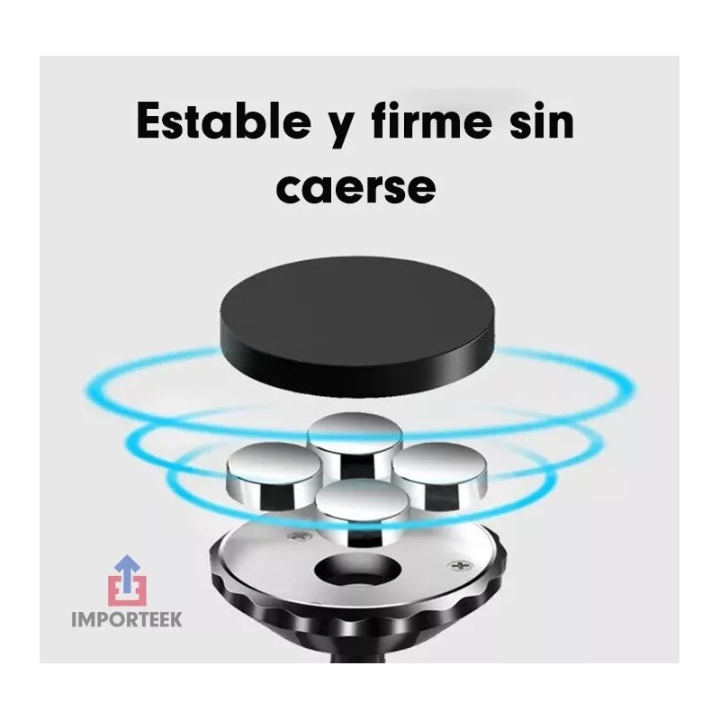 Importeek 25pz Soporte Celular Auto Ventosa Tablero Magnetico Iman 360