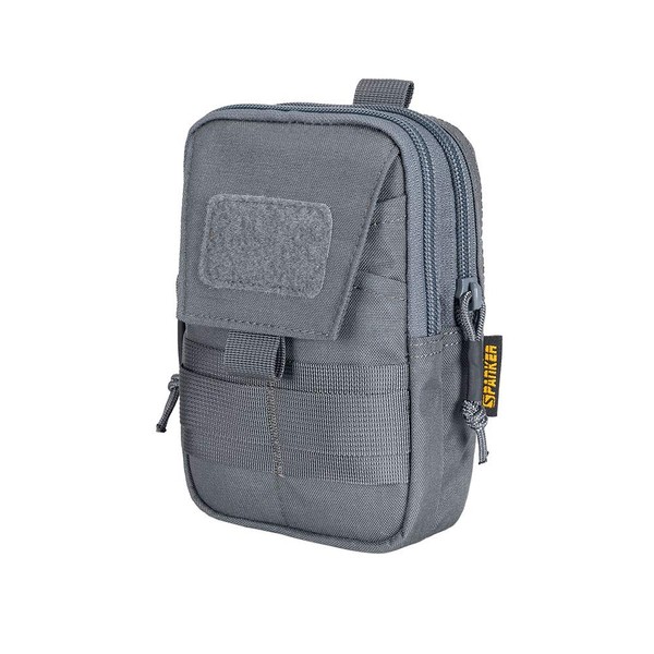 EXCELLENT ELITE SPANKER Tactical Molle Pouch EDC Pocket Organizer Tools Utility Waist Bag(Grey)