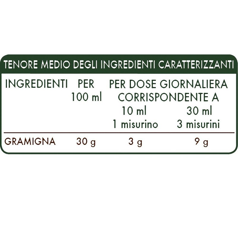 Dr Giorgini Integratore Alimentare, Gramigna Estratto Integrale Liquido Analcoolico -