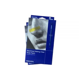 Mediheal Pore Management Sebum Control 1+1 Blackhead Melting Clear Nose Pack, 4 x 2 / 메디힐 모공관리 피지조절 1+1 블랙헤드 멜팅 클리어 코팩 4매2개