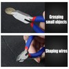 LEONTOOL Mini Flat Nose Pliers for Jewelry Making Wide Smooth