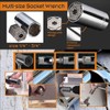 Universal Socket Wrench Set Home Tool Kit, Screwdriver Bit Set,
