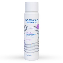 Seaweed Bath Co. Volumize Conditioner, Lavender Scent, 12 Ounce, Sustainably Harvested Seaweed, Green Algae, Barley Protein, For Normal to Fine Hair